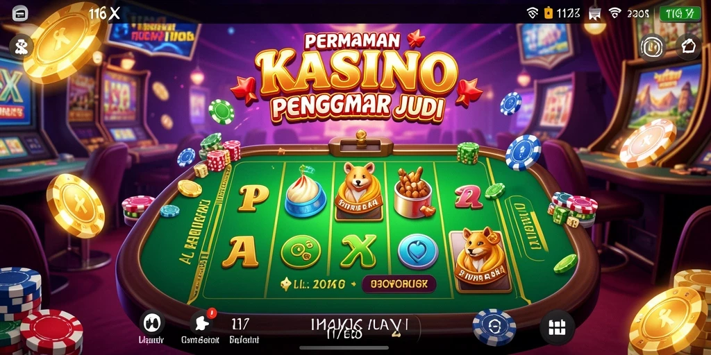 Screenshot gameplay 116X yang menampilkan keseruan permainan Kasino.