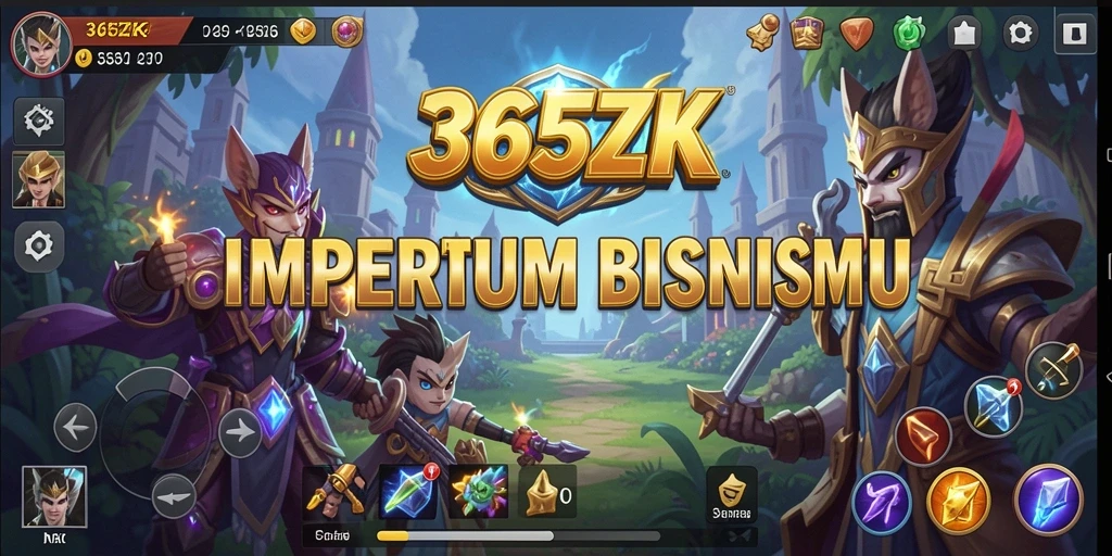 Tampilan gameplay <strong>365ZK</strong> menampilkan pengembangan bisnis yang seru.