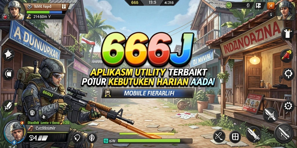 Tampilan layar utama aplikasi 666J yang menarik dan fungsional.