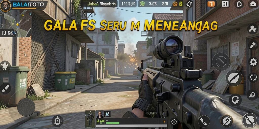 Tampilan gameplay intens dari BALAITOTO di aksi penuh.