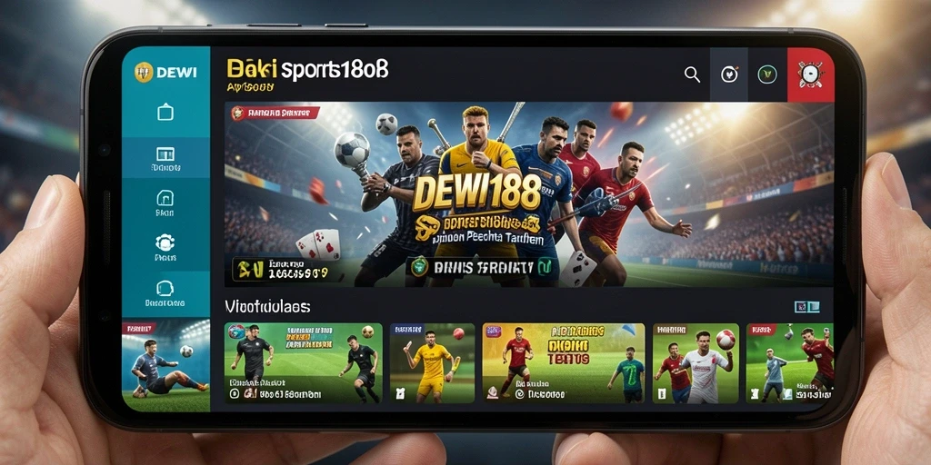 Screenshot DEWI188 menampilkan pengalaman taruhan yang dinamis.