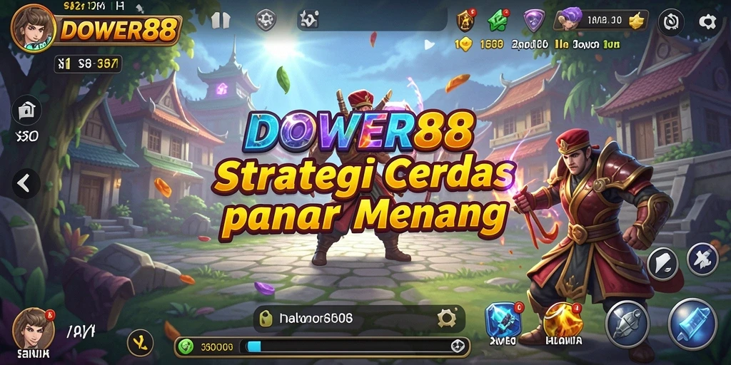 Tampilan gameplay DOWER88 yang menarik dengan berbagai strategi dan aksi.
