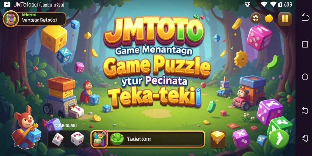 Screenshot gameplay JMTOTO menampilkan aksi seru dari puzzle yang menantang.