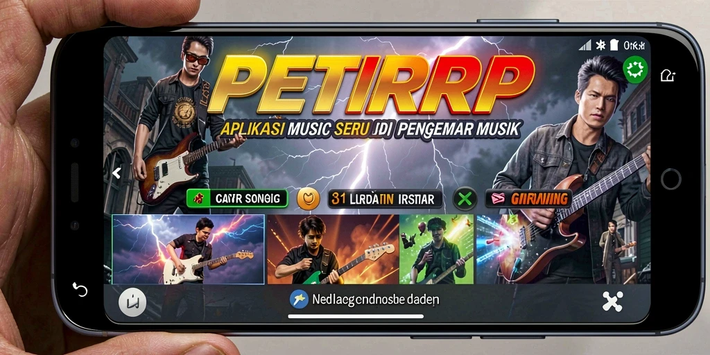 Screenshot utama PETIRRP menampilkan gameplay yang seru dan interaktif.