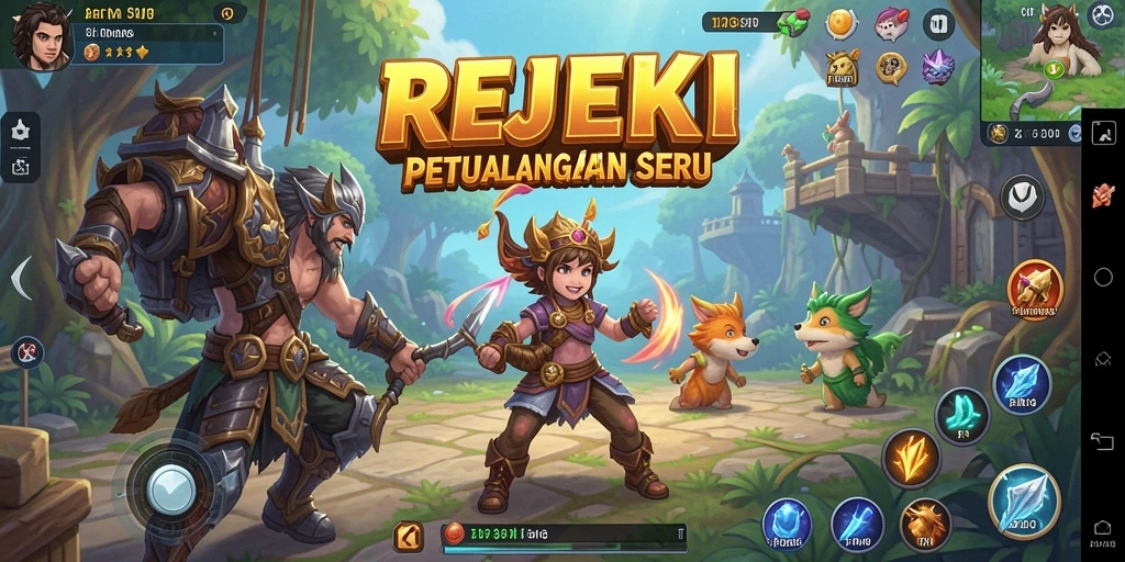 Screenshot gameplay REJEKI yang menarik dan menantang.
