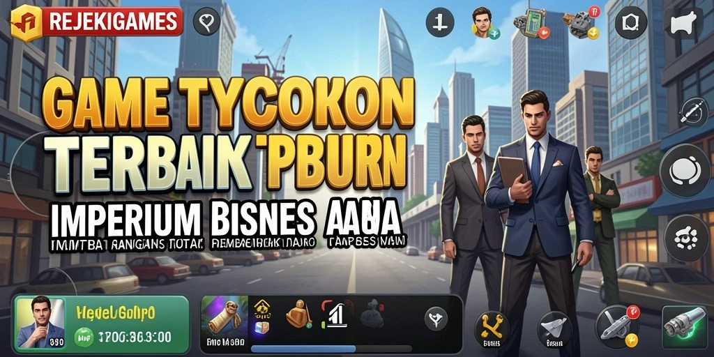 Screenshot gameplay Tycoon yang penuh aksi dan strategi.