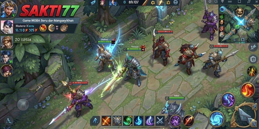 Gameplay menarik di SAKTI77 dengan pahlawan unik dan strategi seru.
