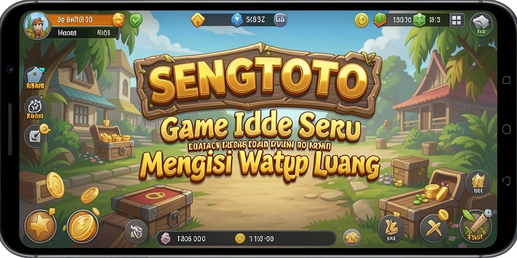 Screenshot gameplay SENGTOTO yang menunjukkan aksi seru dalam game Idle.